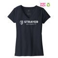 STRAYER District ® Women’s Re-Tee ® V-Neck - True Navy