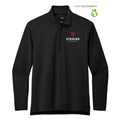 STRAYER Port Authority® C-FREE® Double Knit 1/4-Zip - Deep Black