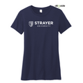 STRAYER Allmade® Women’s Tri-Blend Tee - Night Sky Navy