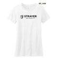 STRAYER Allmade® Women’s Tri-Blend Tee - Bright White