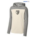 STRAYER Sport-Tek® Halftime Long Sleeve Hoodie - Vintage Heather/ Ecru