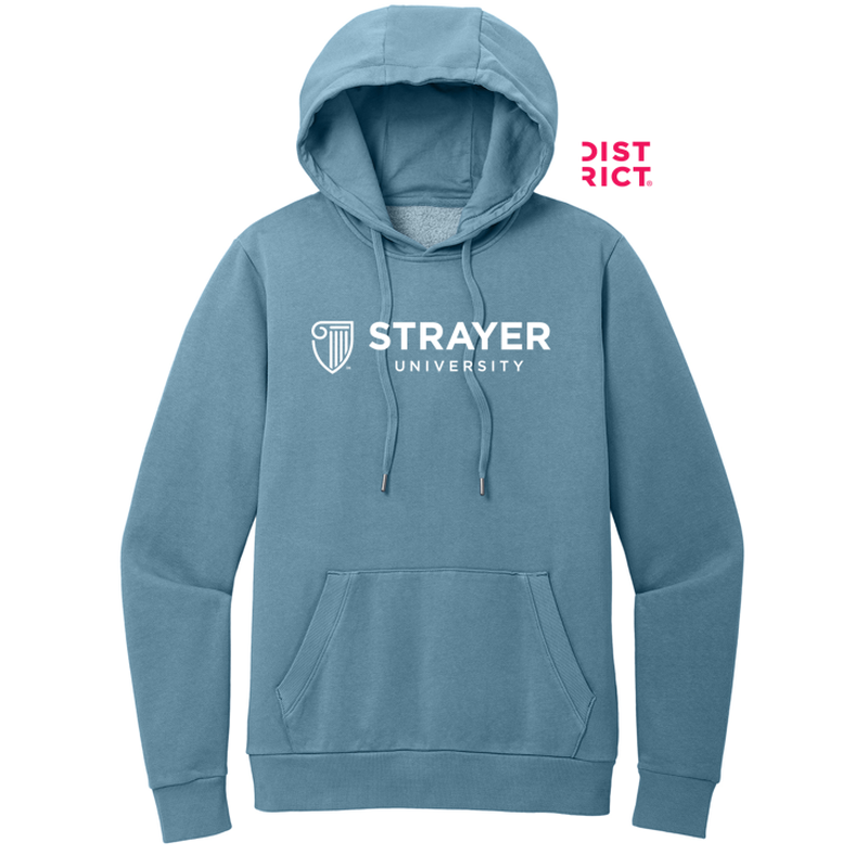 NEW STRAYER District Wash™ Fleece Hoodie - Dusk Blue COMING SOON PRE-ORDER ONLY