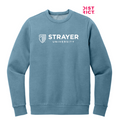 STRAYER District Wash™ Fleece Crew - Dusk Blue