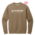 STRAYER District Wash™ Fleece Crew - Mushroom