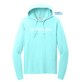 STRAYER Port & Company® Beach Wash® Garment-Dyed Pullover Hooded Tee - Glacier