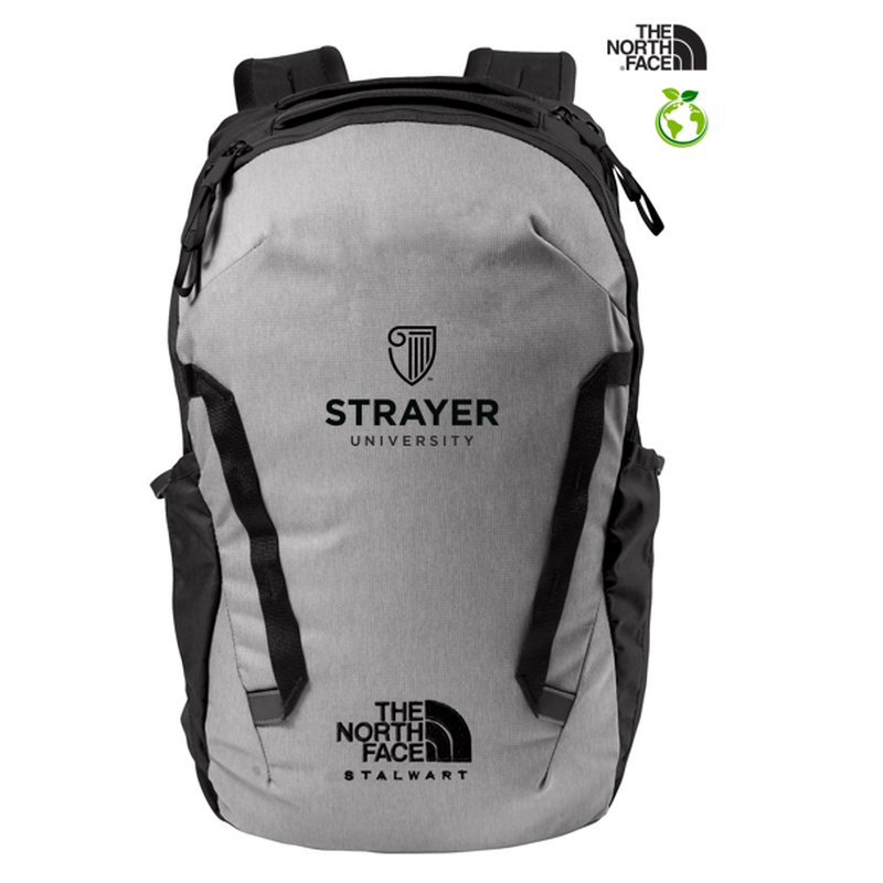 STRAYER The North Face® Stalwart Backpack - Mid Grey Dark Heather/ TNF Black