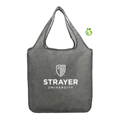 NEW STRAYER Ash Recycled PET Large Shopper Tote - Graphite