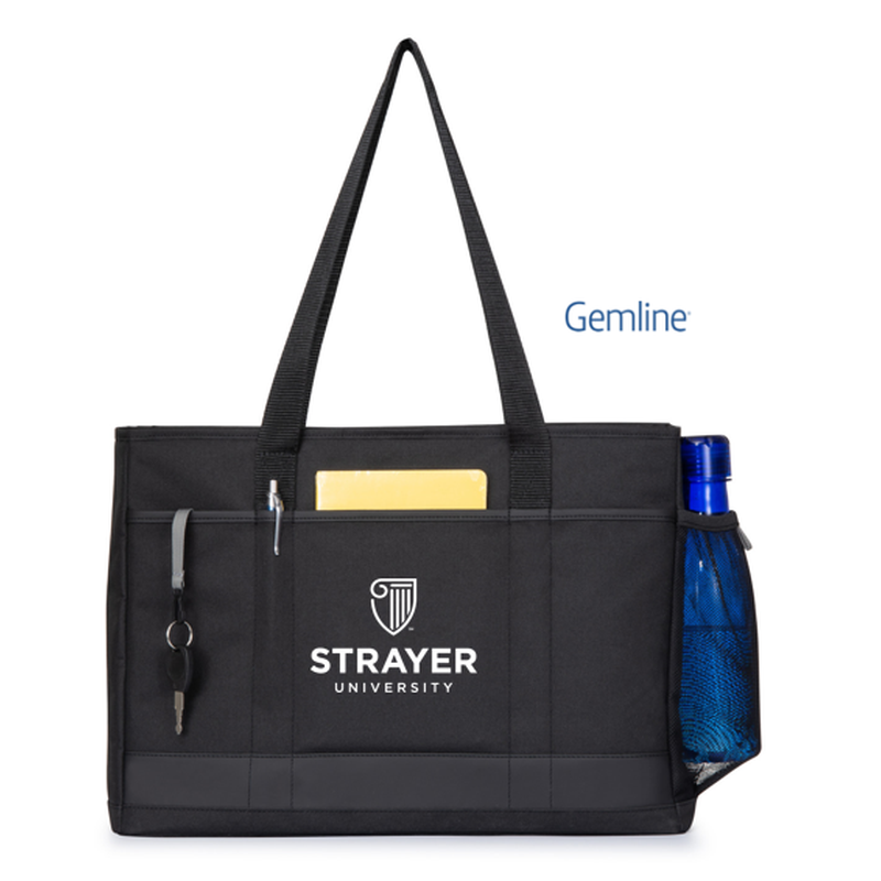STRAYER GEMLINE Mobile Office Tote - Black