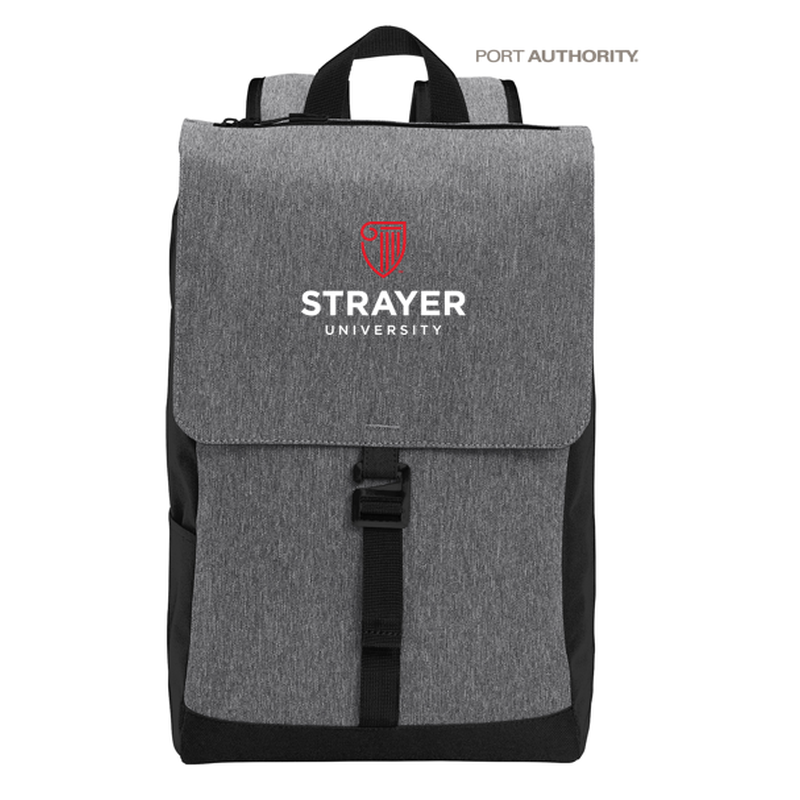 STRAYER Port Authority ® Access Rucksack-Heather Grey/ Black