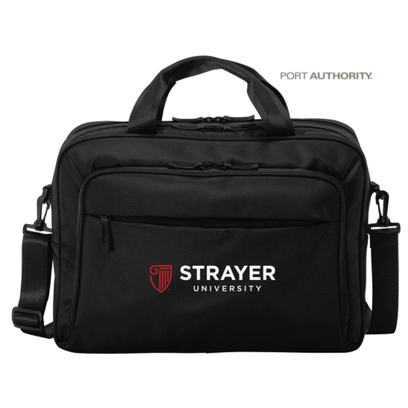 NEW STRAYER Port Authority ® Exec Briefcase  - Black