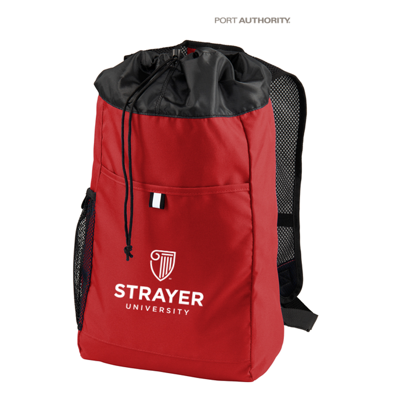 STRAYER Port Authority ® Hybrid Backpack - Red