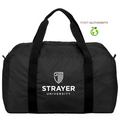 STRAYER Port Authority® Mini Ripstop Travel Duffel - Black