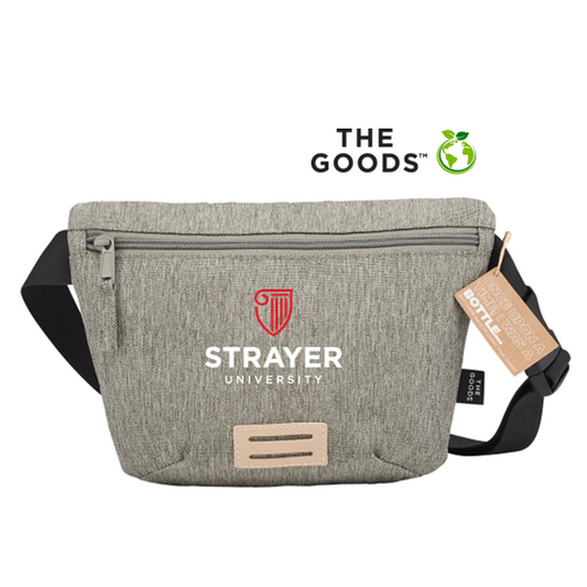 NEW STRAYER The Goods Recycled Fanny Pack - GREY