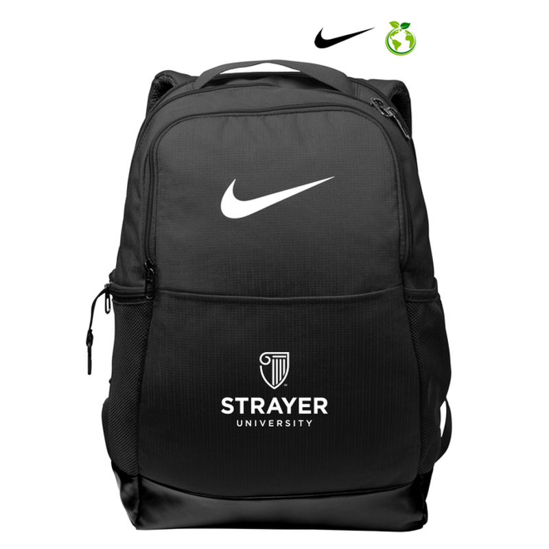 STRAYER Nike Brasilia Medium Backpack - BLACK