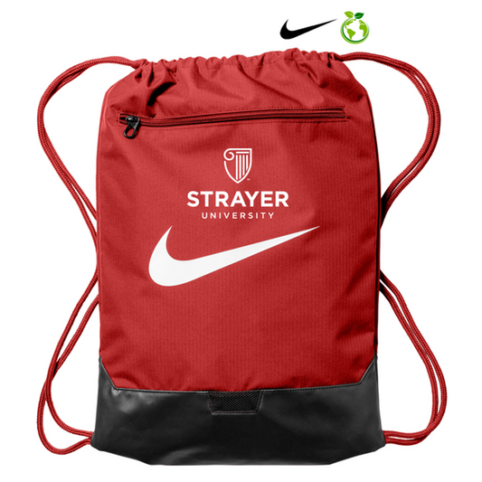 NEW STRAYER Nike Brasilia Drawstring Pack - RED