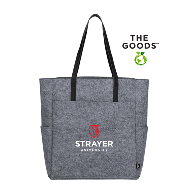STRAYER The Goods Recycled Felt Meeting Tote - GREY