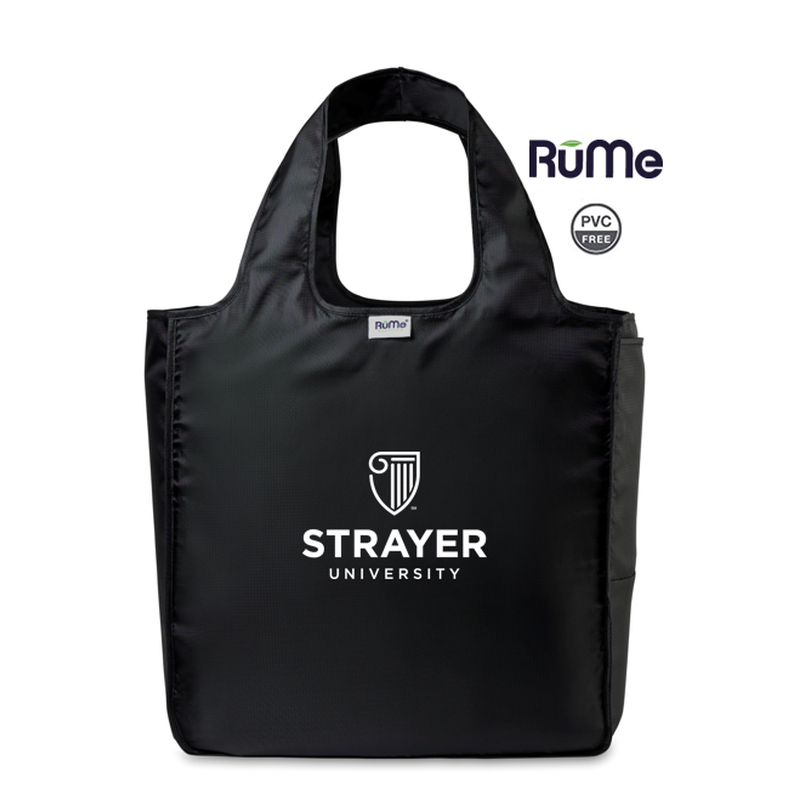NEW STRAYER RuMe® Recycled Large Tote - BLACK