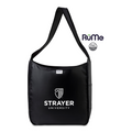 STRAYER RuMe® Recycled Crossbody Tote - BLACK