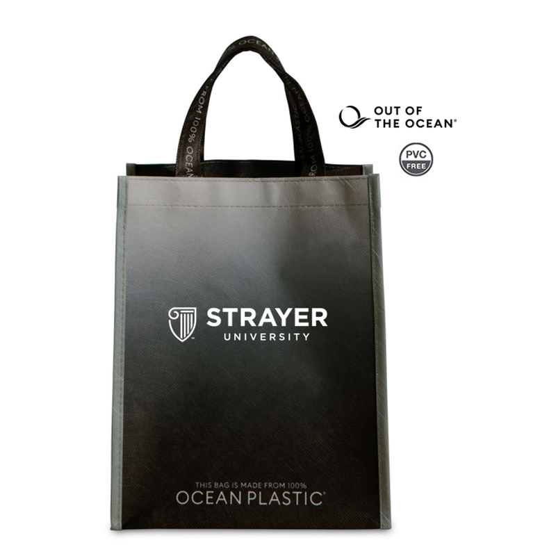 STRAYER Out of the Ocean® Reusable Lunch Shopper - BLACK