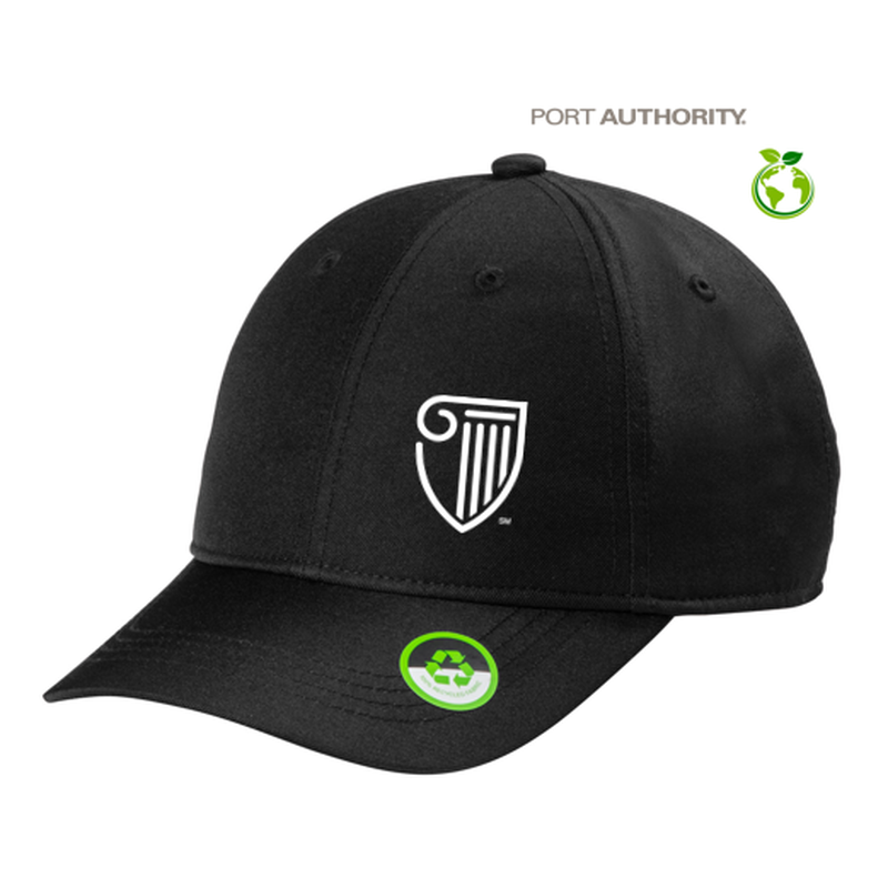 NEW STRAYER Port Authority® Eco Cap - Black