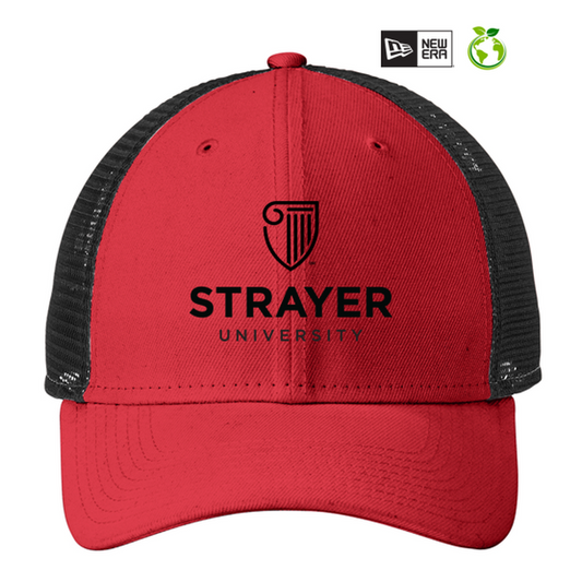 NEW STRAYER New Era® Recycled Snapback Cap - Scarlet