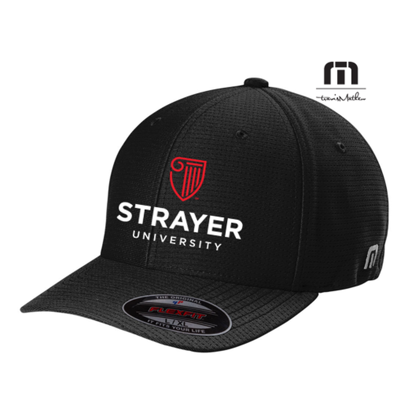 STRAYER Travis Mathew Rad Flexback Cap - Black - Large/Xlarge