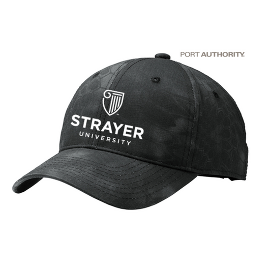 NEW STRAYER Port Authority Pro Camouflage Series Cap - Kryptek Typhon