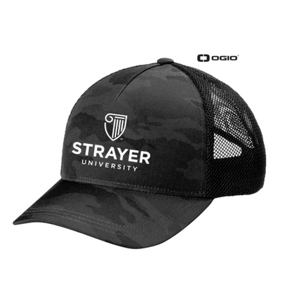 NEW STRAYER OGIO® Fusion Trucker Cap - Black Camo