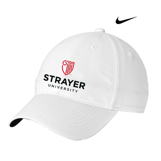 NEW STRAYER Nike Golf - Unstructured Twill Cap - WHITE