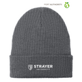 STRAYER Port Authority® C-FREE® Recycled Beanie - Grey Steel
