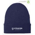STRAYER Port Authority® C-FREE® Recycled Beanie - True Navy