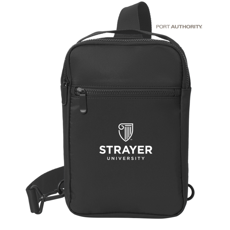 STRAYER Port Authority® Matte Sling - Deep Black