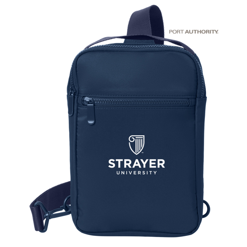STRAYER Port Authority® Matte Sling - River Blue Navy