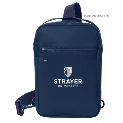 NEW STRAYER Port Authority® Matte Sling - River Blue Navy