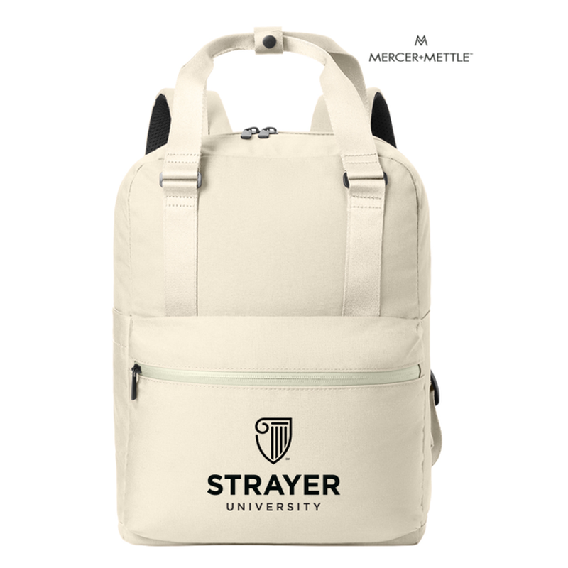 STRAYER Mercer+Mettle™ Claremont Handled Backpack - Warm Quartz