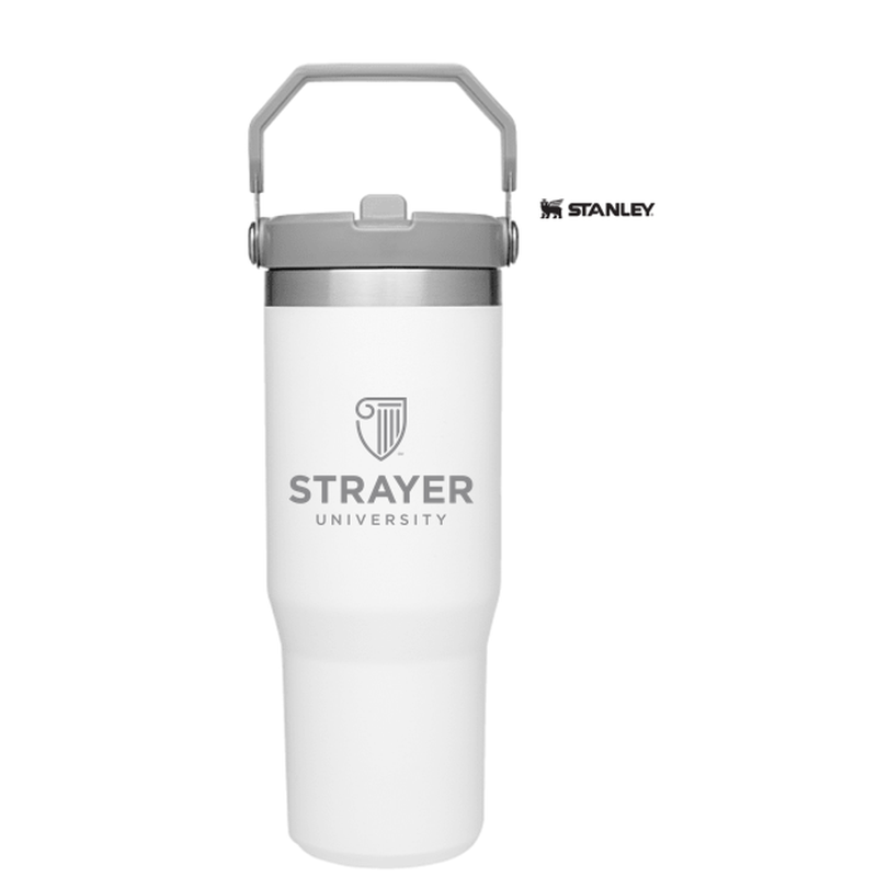 NEW STRAYER Stanley IceFlow™ Flip Straw Tumbler 30 oz - POLAR
