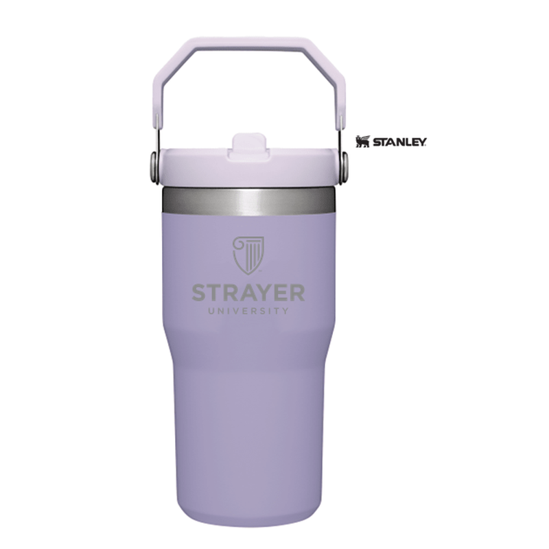 NEW STRAYER Stanley IceFlow™ Flip Straw Tumbler 20 oz - LAVENDER