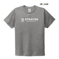 STRAYER Allmade® Youth Tri-Blend Tee -  Aluminum Grey
