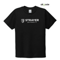 STRAYER Allmade® Youth Tri-Blend Tee -  Deep Black