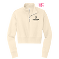 STRAYER District® Women’s V.I.T.™ Fleece 1/2-Zip - Gardenia