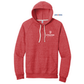 STRAYER Jerzees ® Snow Heather French Terry Raglan Hoodie - RED