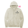 STRAYER District® V.I.T.™ Fleece Full-Zip Hoodie - Oatmeal Heather