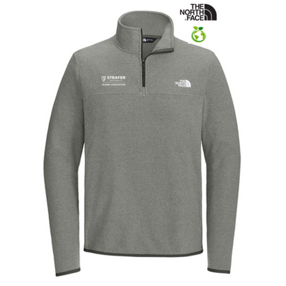 NEW STRAYER ALUMNI - The North Face® Glacier 1/4-Zip Fleece - TNF Medium Grey Heather