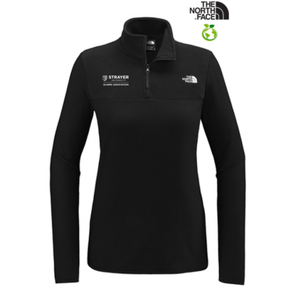 NEW STRAYER ALUMNI - The North Face® Ladies Glacier 1/4-Zip Fleece - TNF Black