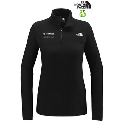 NEW STRAYER HONORS - The North Face® Ladies Glacier 1/4-Zip Fleece - TNF Black