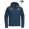 STRAYER HONORS - The North Face® Barr Lake Soft Shell Jacket - Shady Blue Dark Heather