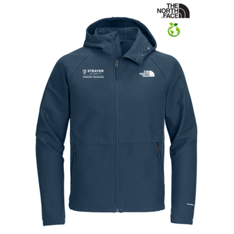 STRAYER HONORS - The North Face® Barr Lake Soft Shell Jacket - Shady Blue Dark Heather