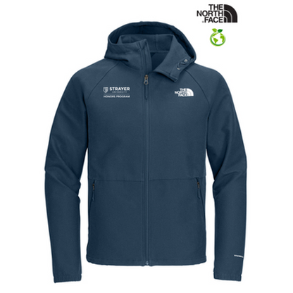 NEW STRAYER HONORS - The North Face® Barr Lake Soft Shell Jacket - Shady Blue Dark Heather