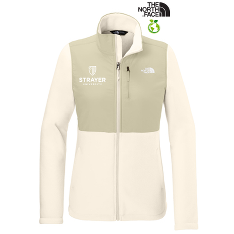 STRAYER - The North Face® Women’s Highest Peak Full-Zip Fleece Jacket - Gardenia White/Gravel