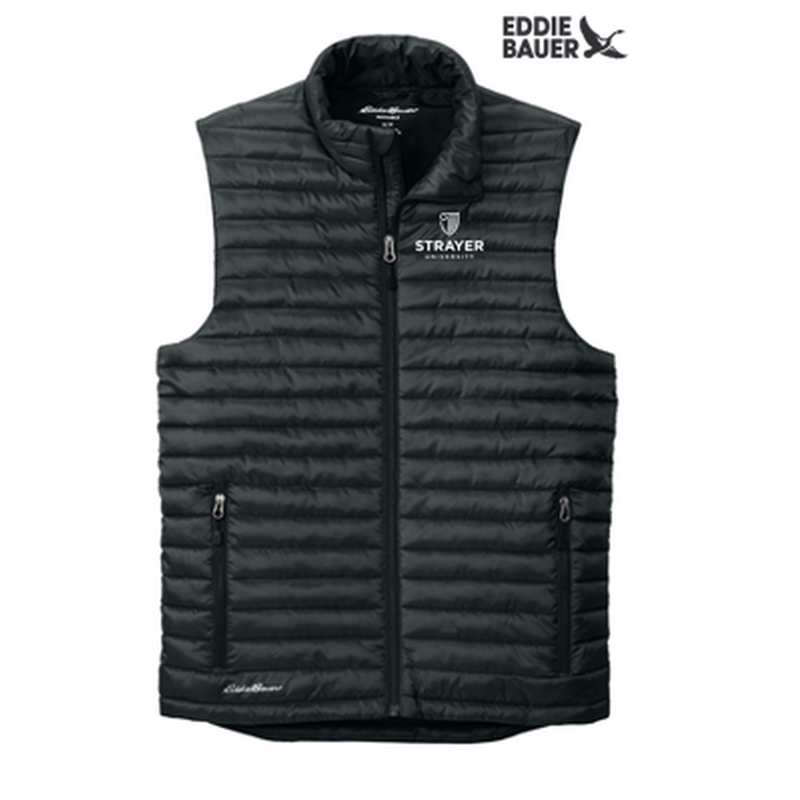 STRAYER - Eddie Bauer® Packable Quilted Vest - Black